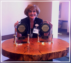 Lee Congdon with RE/MAX 2011 JD Power Awards